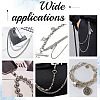 200Pcs 304 Stainless Steel Open Jump Rings STAS-UN0057-96-6