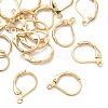 SHEGRACE Brass Leverback Earring Findings XGR0071G-48G-1