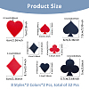 32Pcs 16 Styles Computerized Embroidery Cloth Iron on/Sew on Patches DIY-FH0007-33-2
