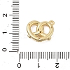 Brass Micro Pave Cubic Zirconia Pendants KK-I380-07G-3