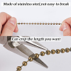 Alloy Ceiling Fan Pull Chain Extenders FIND-WH0290-21AB-6