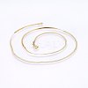 304 Stainless Steel Snake Chain Necklaces MAK-L015-21G-2
