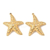 304 Stainless Steel Rhinestone Pendants STAS-T068-71G-1