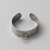 304 Stainless Steel Loop Ring Base FIND-WH0161-31C-P-1
