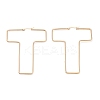 304 Stainless Steel Hoop Earrings EJEW-F251-A02-T-1