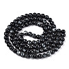Drawbench Glass Round Beads GLAD-WH0001-01-03-2