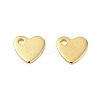 304 Stainless Steel Stamping Blank Tag Pendants STAS-Q112-G-1
