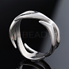 Fire Shaped 304 Stainless Steel Finger Rings FS-WG492AF-05-3