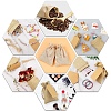 30Pcs 6 Styles Polyester Imitation Burlap Packing Pouches Drawstring Bags ABAG-YW0001-08-6