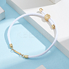 1pc Adjustable Nylon Cord Slider Bracelets for Women BJEW-LP0001-33I-G-3