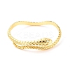 Snake Grooved Cuff Bangle BJEW-D448-24G-RS-3