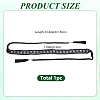 1Pc Cotton and Linen Flower Lace Tassel Waist Belly Belts AJEW-GF0012-32C-2