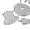 Carbon Steel Embossing Knife Die Cutting for DIY Template LS-DIY-M013-08-3