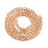 Electroplate Glass Beads Strands EGLA-A044-T3mm-B23-3
