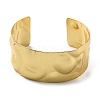 Rack Plating Brass Wide Cuff Bangles BJEW-D057-03G-2