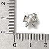 Rack Plating Brass Micro Pave Cubic Zirconia Charms KK-M014-02C-P-3