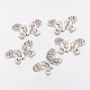 Alloy Rhinestone Multi-Strand Links X-ALRI-H044-1