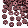Handmade Polymer Clay Beads Strands LS-CLAY-R089-6mm-Q103-1