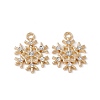 Alloy Crystal Rhinestone Pendants LS-X-ALRI-K049-01G-1