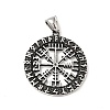 304 Stainless Steel Manual Polishing Pendants STAS-G280-10AS-1
