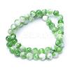 Natural Dyed Persian Jade Gemstone Bead Strands G-R271-6mm-XP01-2