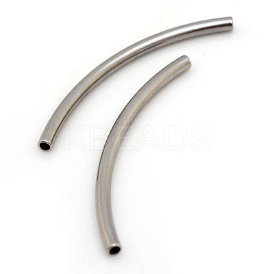Tarnish Resistant 304 Stainless Steel Tube Beads LS-STAS-S046-33-1