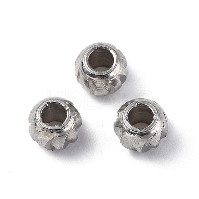 Non-Tarnish 201 Stainless Steel Beads STAS-G298-02A-P-1