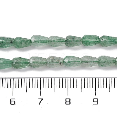 Natural Green Strawberry Quartz Beads Strands G-C080-B04-01A-1