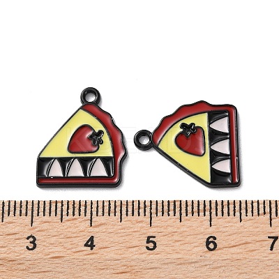 Alloy Enamel Pendants FIND-O003-04EB-1