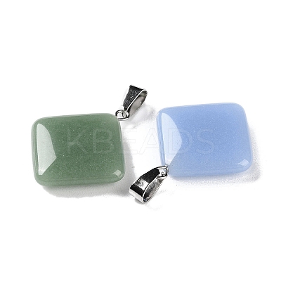 Synthetic Noctilucent Stone/Luminous Stone Pendants G-Z054-06C-1