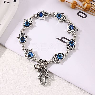 Devil's Eye Bracelet Fatima Palm Bracelet Alloy Eye Men's and Women's Handwear ZU5042-3-1