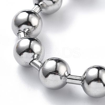 304 Stainless Steel Ball Chain Necklaces CHS-F009-01H-45cm-P-01-1