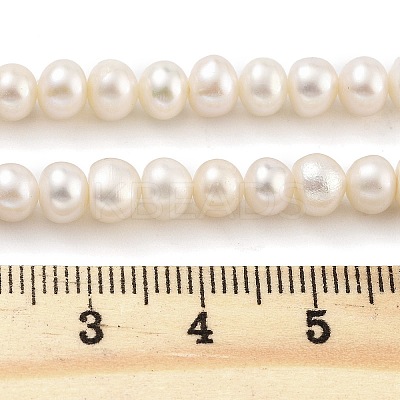 Natural Cultured Freshwater Pearl Beads Strands PEAR-C003-34A-1