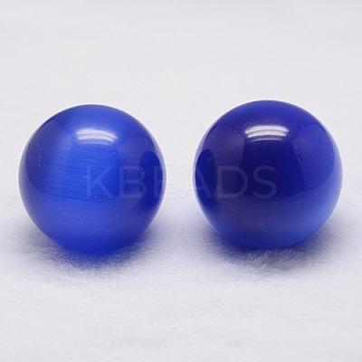 Cat Eye Sphere Ball Display Decoration DJEW-D031-40mm-03-1