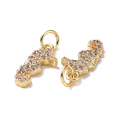 Brass Charms ZIRC-L070-70G-1