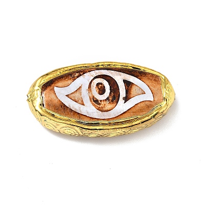 Tibetan Style dZi Beads KK-F836-07F-G-1