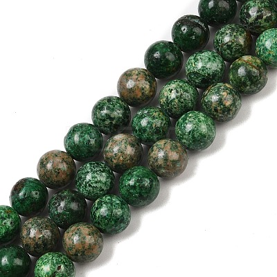Natural Chrysocolla Beads Strands G-I318-09B-1