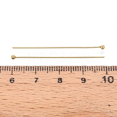 304 Stainless Steel Head Pins STAS-T065-40mm-20G-1