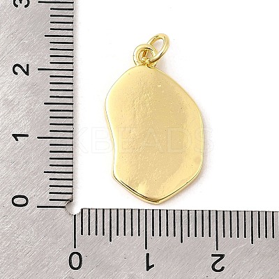 Brass Enamel Pendants KK-I378-08G-1