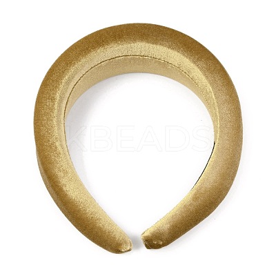 Flocking Cloth Sponge Thick Hairbands OHAR-O018-04A-1