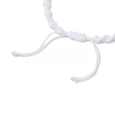 Butterfly Alloy Enamel Link Bracelets BJEW-JB11722-02-1