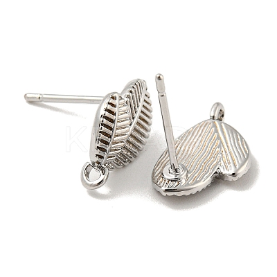 Left and Right Brass Stur Earring Findings LS-KK-R154-08P-1