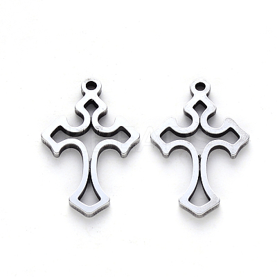 Tarnish Resistant 304 Stainless Steel Pendants X-STAS-N092-39-1