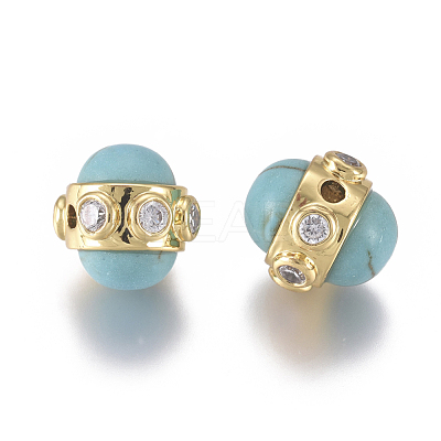 Synthetic Turquoise Beads G-L558-01-1