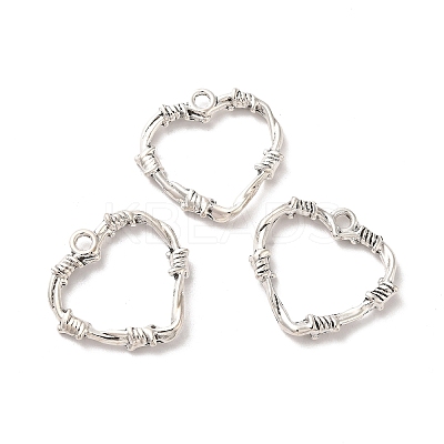 Tibetan Style Alloy Pendants TIBE-B001-62AS-1