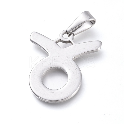 Non-Tarnish 304 Stainless Steel Pendants STAS-L210-06F-P-1