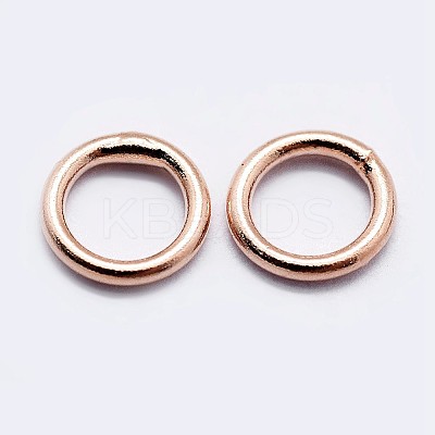 Sterling Silver Closed Jump Rings STER-F036-03RG-1x8-1