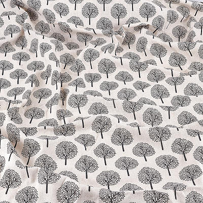 Cotton Linen Fabric DIY-WH0591-282A-1