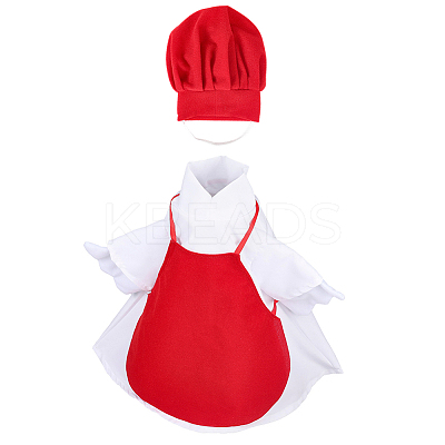 Polyester Clothing Set AJEW-WH20077-001B-1