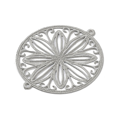 Tarnish Resistant 201 Stainless Steel Connector Charms STAS-K257-30P-1